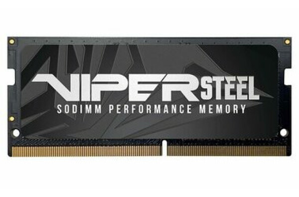 Patriot Viper Steel 32GB 2666MHz / SO-DIMM / DDR4 / CL18 / Unbuffered / 1.2V (PVS432G266C8S)