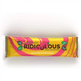 Ridiculous Vegan Protein Bar - The Protein Works (čokoláda arašídy, 9 x 47 g) (49204-6-9x47g-chocolatepeanut)