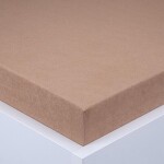 Napínací prostěradlo froté EXCLUSIVE ořechové 90 x 200 cm