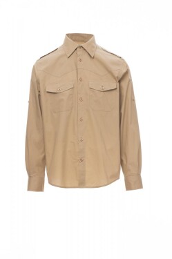 Pánská košile Payper TROPHY Barva: Hnědá teplá, Velikost: XL (000940033411004XL)