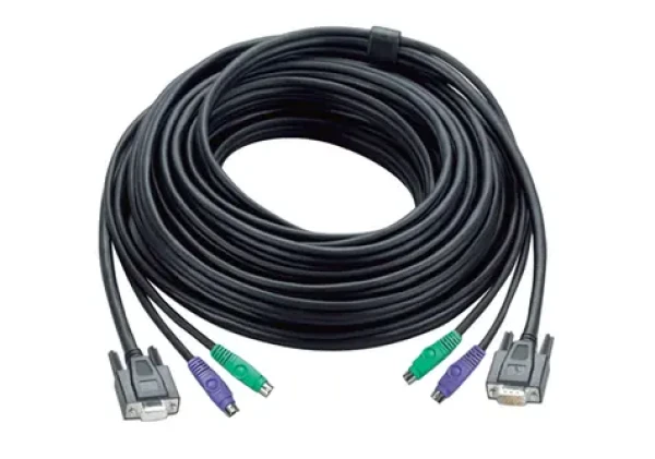 ATEN 2L-1001P černá / KVM kabel / SVGA+PS/2 / 1.8m (2L-1001P)