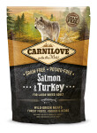 Carnilove Dog Salmon & Turkey for LB Adult 1,5kg sleva