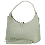 Trendy dámská koženková kabelka do ruky Lussy, zelená