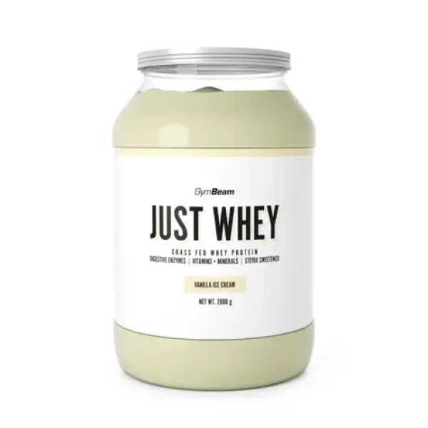 Just Whey Grass-Fed Protein – GymBeam (vanilková zmrzlina, 2000 g) (28324-7-2000g-vanilla-ice-cream)