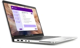 DELL Pro 13 Plus PB13250 stříbrná / Notebook / 13,3" FHD+ / Intel Core Ultra 7 268V / 32GB / 512GB SSD / W11P / Copilot+ (393F2)