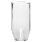 Hübsch Sklenička Clear Glass 300 ml, čirá barva, sklo
