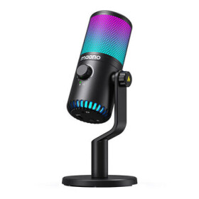 Maono DM30RGB černá / Herní mikrofon / kardioid / USB (DM30RGB black)