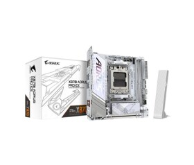GIGABYTE MB Sc AM5 X870I AORUS PRO ICE, AMD X870, 2xDDR5, 1xHDMI, 1xUSB4, WiFi, Mini-ITX EDF_1706010