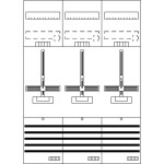 Striebel & John 2CPX054111R9999 DF37G3 pole counter vestavné Počet modulů (šířka) = 36 Obsah 1 ks