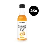 Zázvorový shot s rakytníkem - GymBeam (24 x 50 ml) (62815-3-24x50ml)