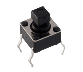 Mikrospínač - Tlačítko, 6 x 6 x 7,3 mm