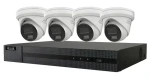 HiLook KIT Turret 2TB / Kamerový set / Smart Hybrid Light / 1x NVR-108MH-C/8P / 4x IPC-T280HA-LUF 8Mpix (301501876)