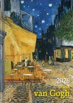 Praktik denní diář 2026 - Van Gogh, Kavárna