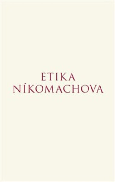 Etika Níkomachova - Aristotelés