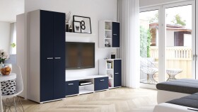 FRONTI Obývací sestava FIGO A - Marine blue mat