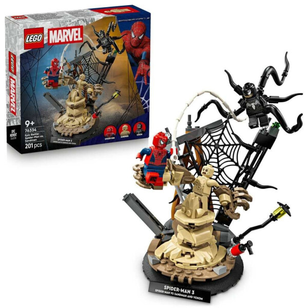 LEGO® | Marvel 76334 Epický souboj: Spider-Man vs. Sandman - LEGO® Marvel Super Heroes