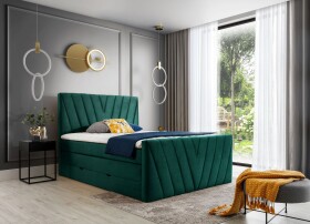 Boxspring Candice Rozměr: 140 x 200 cm, látka: Nube 35