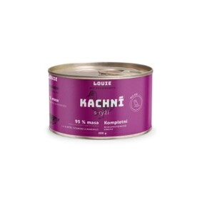 Louie konzerva Kachní s rýží Hmotnost: 200g