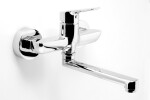 NOVASERVIS - Umyvadlová dřezová baterie 150 mm Metalia 54, chrom 54076,0