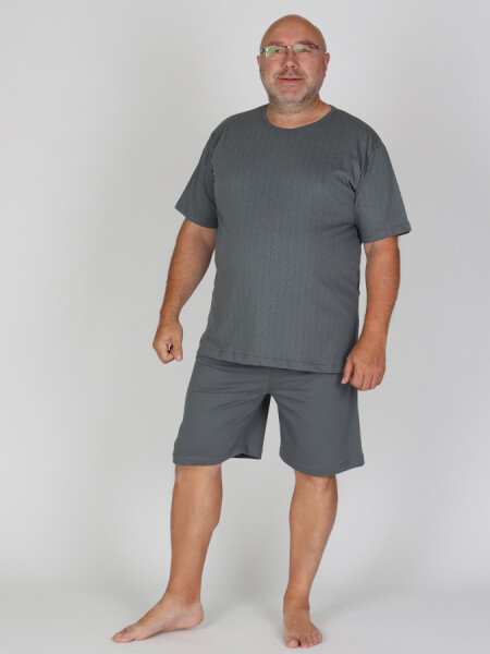 EVONA a.s. Pánské krátké pyžamo P BIGGER 505 - P BIGGER 505 4XL