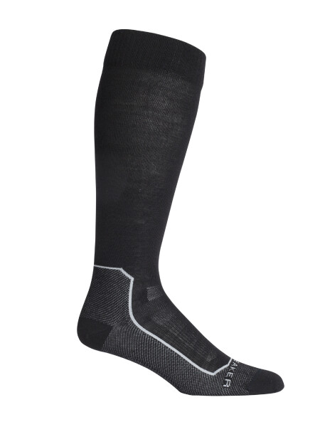 Pánské merino ponožky ICEBREAKER Mens Ski+ Ultralight OTC, Black velikost: 39-41,5 (S)
