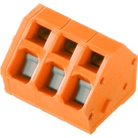 Weidmüller 1913960000 pružinová svorkovnice 2.5 mm² Pólů 4 oranžová 100 ks