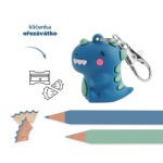 Miquelrius Hello Sharpie! přívěsek dinosaurus zeleno modrý