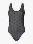 Dámské body Calvin Klein QF6795E LOGO MESH