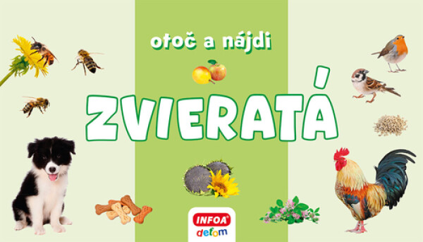 Zvieratá otoč a nájdi