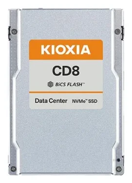 KIOXIA CD8-V 1,6TB / SSD / 2,5" PCIe 4.0 x4 / TLC / R:7200MB/s / W:3500MB/s / 5y (KCD8XVUG1T60)