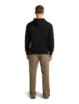 ICEBREAKER Mens Merino 360 RealFleece Elemental LS Hood, Black (vzorek) velikost: M