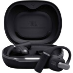 JBL Sense Pro TWS otevřená sluchátka Bez kabelu, Bluetooth® černá Nabíjecí pouzdro, za uši, dotykové ovládání, voděodolná