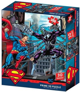 Puzzle 3D - Superman vs Electro / 300 dílků - 3D Puzzle SPA