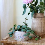 Chic Antique Obal na květiny Papillon Ø 16,5 cm, multi barva, keramika