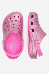 Bazénové pantofle Crocs BAYA GLITTER CLOG T 207014-7AA Syntetický materiál