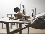 Georg Jensen Džbán Henning Koppel Mirror 1,2 l, stříbrná barva, kov