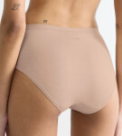 Dámské kalhotky GO Daily Cotton Midi - BROWN - béžové 00LZ - SLOGGI BROWN XXL