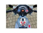 Mamido Dětská elektrická motorka stříbrná