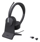Yealink BH70 Dual (MS Teams) černá / Stereo náhlavní souprava / mikrofon / Bluetooth 5.2 / nabíjecí stojánek USB-A/C (1208701)