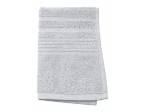 Osuška Bilbao 70x140 cm, stříbrná