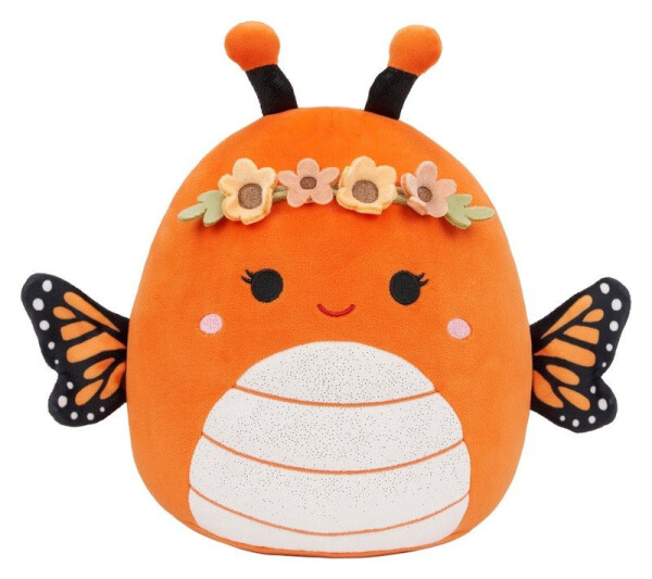 Squishmallows Motýl monarcha s korunkou - Mony