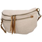 Trendy dámská textilní ledvinka Lena, růžová