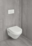 VILLEROY & BOCH - Architectura Závěsné WC se sedátkem SoftClosing, TwistFlush, CeramicPlus, alpská bílá 5684CLR1