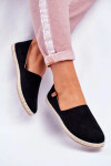 Dámské Velurové Espadrilky černé Vulcano 37