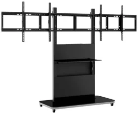 Hagor Pro-Tower L Dual / Podlahový stojan pro 2 obrazovky / 55" - 65" (2878)