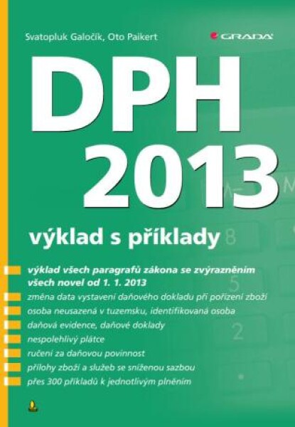 DPH 2013 - Svatopluk Galočík, Oto Paikert - e-kniha