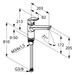 KLUDI - Objekta Páková dřezová baterie, chrom 325780575