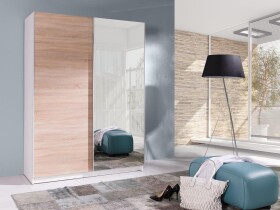 FRONTI Šatní skříň BATUMI 5 Zrcadlo sonoma 6729