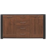 Komoda Naomi Na-3 ořech/wenge