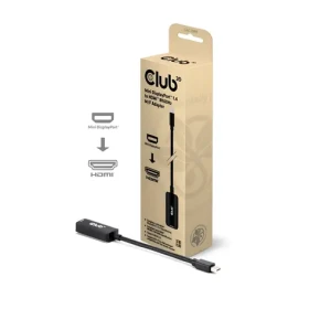 Club3D Adaptér Mini DisplayPort 1.4 na HDMI 2.0 / 8K60Hz nebo 4K120Hz / HDR10 / aktivní / 9cm (CAC-1188)
